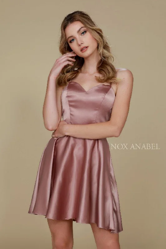 Limited Styles Short Satin homecoming Dress Sale