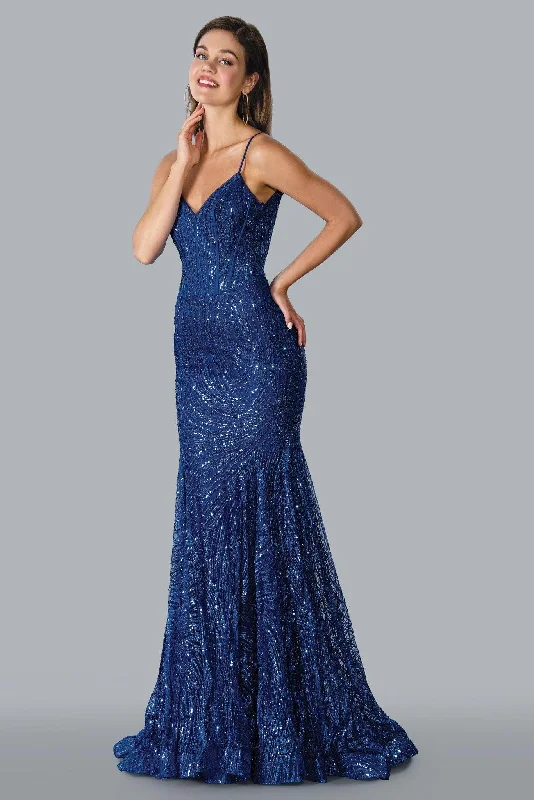 Effortless Style, Endless Impact Stella Couture 23177 Long Sparkling Evening Gown