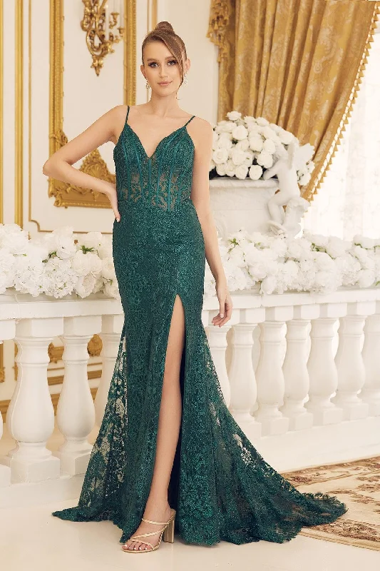 Limited-Time Offer Nox Anabel C1100 Long Spaghetti Strap Sexy Prom Gown