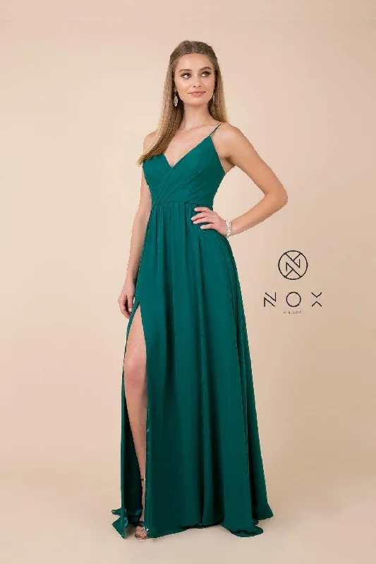 Hot Styles Long Sleeveless Formal Dress Bridesmaid Sale