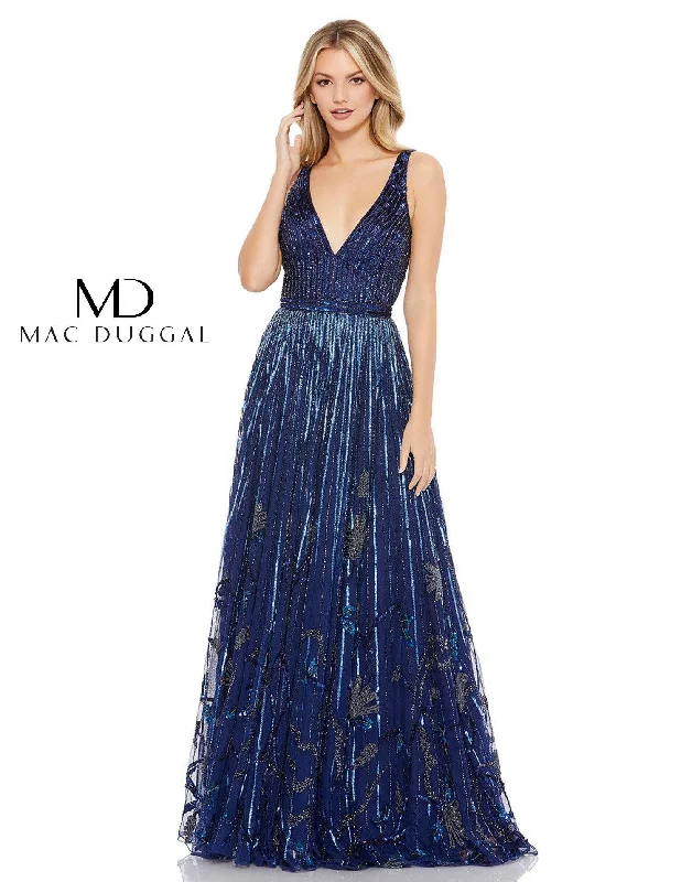 Shop Sales Mac Duggal 5226 Prom Long Sleeveless Formal Dress