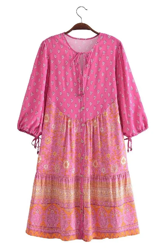 Special Offers EDIE Mini Dress - Pink | ONE LEFT!