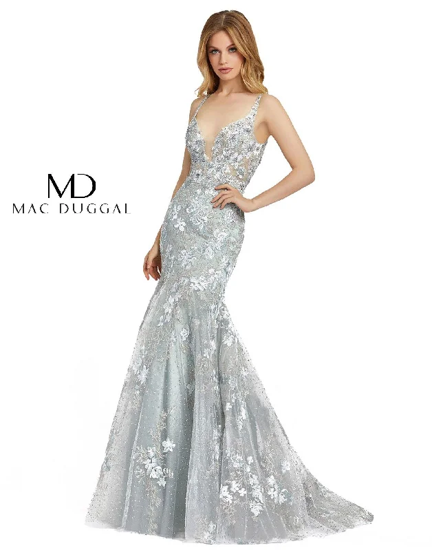 Feminine Luxe Style Sale Mac Duggal 20206 Prom Long Formal Evening Gown