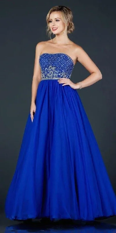 Limited Time Offer Strapless Long Prom Dress Sale