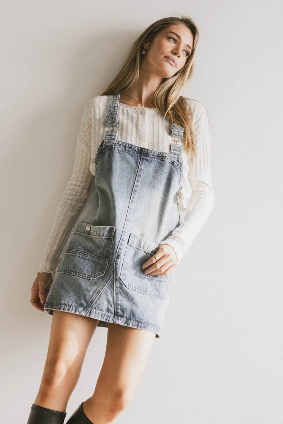 Trendy Street Style Koa Denim Mini Dress