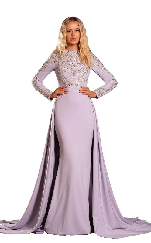 Vibrant Style Promotions Portia And Scarlett 21241 Long Sleeve Prom Dress