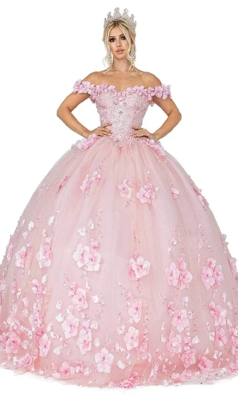 Style Redefined Dancing Queen - 1613 Floral Adorned Ballgown