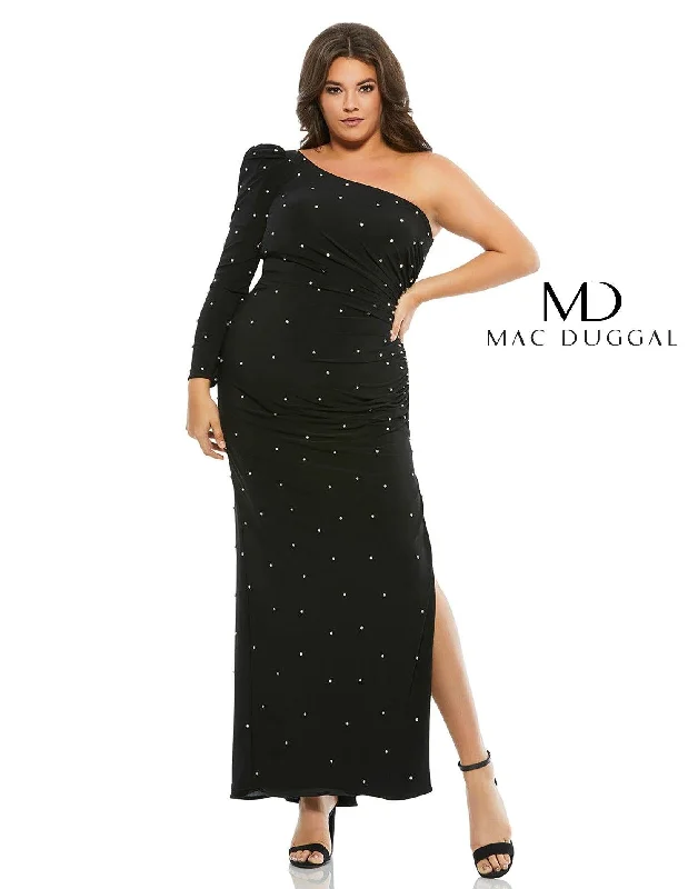 Mega Sales Mac Duggal 67733 Fabulouss Long Plus Size Dress