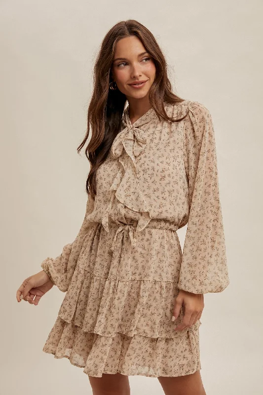 Daring Fashion Promotions Thankful Floral Dress