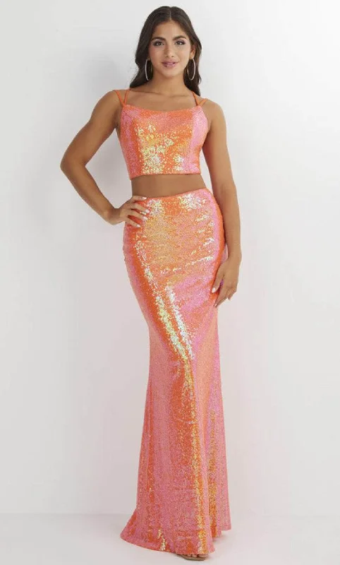 Budget Friendly Studio 17 Prom 12886 - Scoop Neck Two Piece Prom Gown