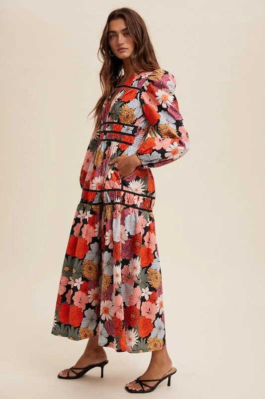 Shop Sale Items Sofia Floral Maxi Dress