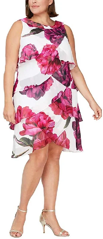 Style Redefined SL Fashions Plus Size Short Dress 9471541