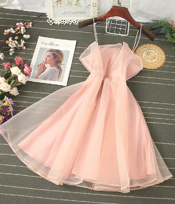 Laid-Back Fashion Offers Cute tulle short dress mini dress  S40