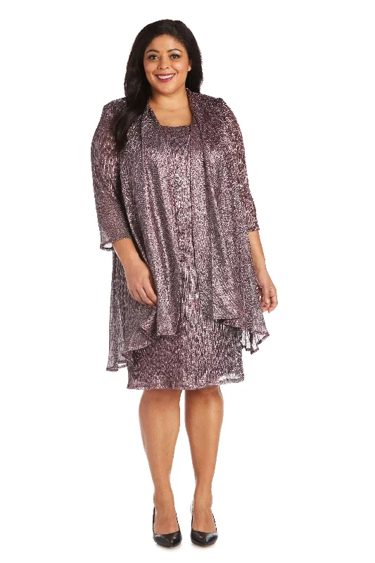 Timeless Elegance Sale R&M Richards 7261W Short Plus Size Dress Sale