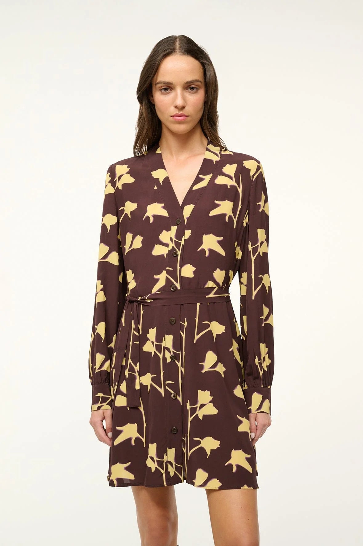 Seasonal Clearance Babs Dress Earth Pressed Floral