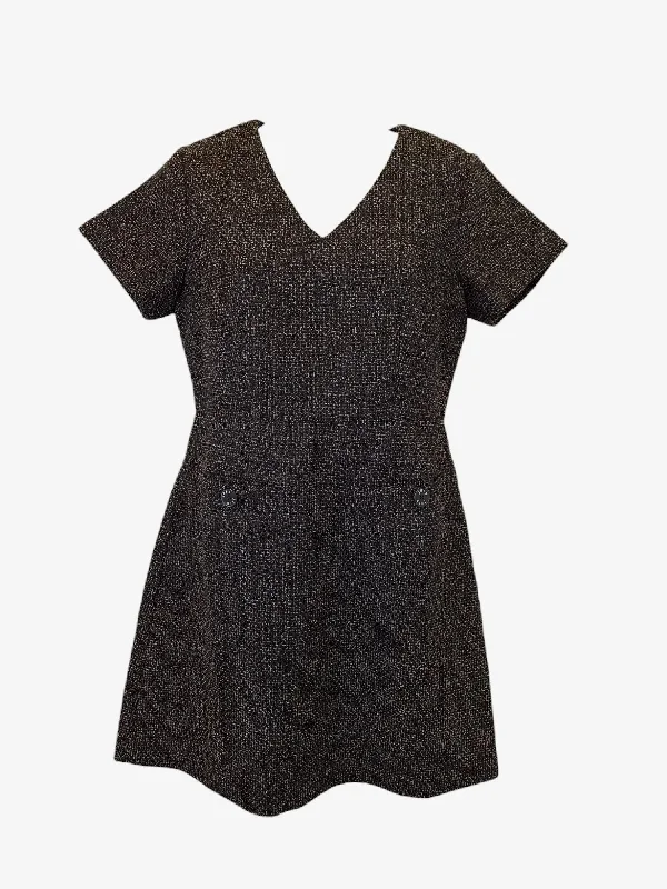 Essentials On Sale JNFR Chic Tweed Mini Dress Size M