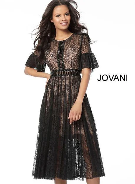 Style Without Limits Jovani M60966 Formal Tea Length Dress