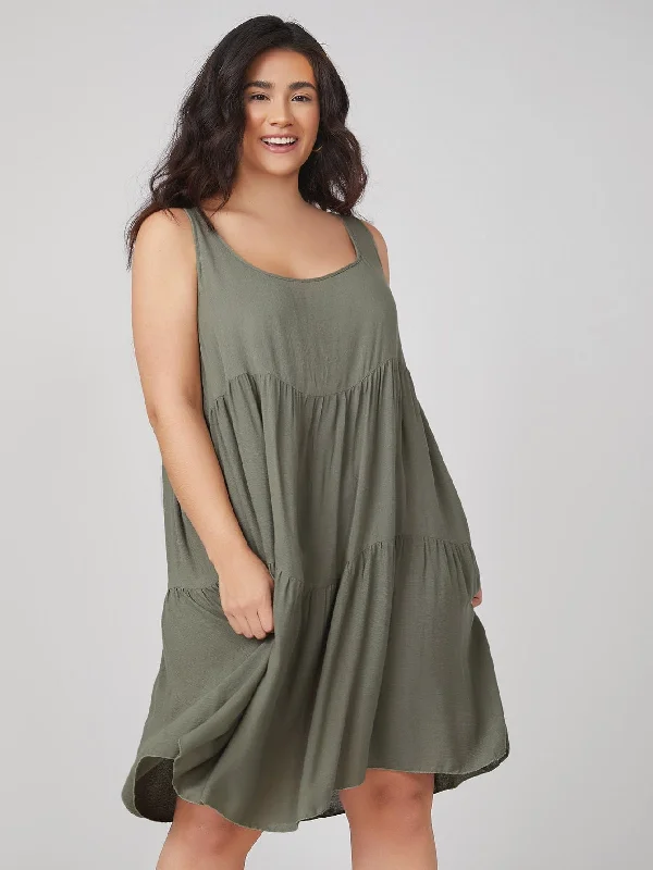 Sleek Style Discounts PLUS SIZE Adela Mini Dress