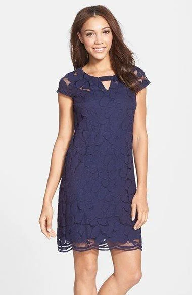 Vibrant Style Promotions Taylor Floral Lace Cutout Dress 5448M