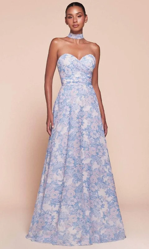 Limited Time Deal Ladivine 7443 - Floral Sweetheart Evening Dress