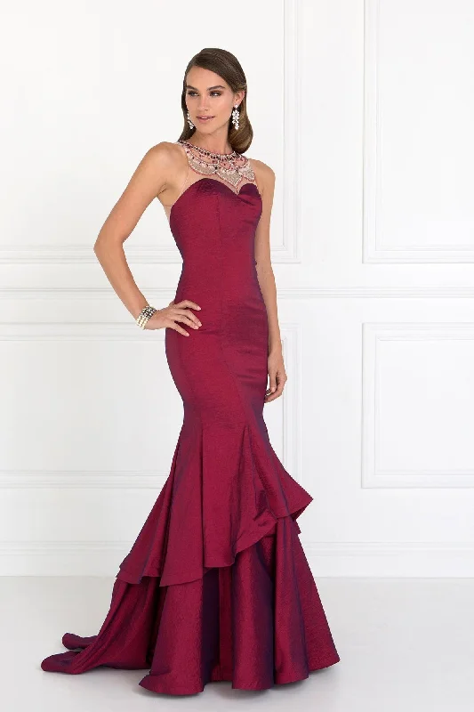 Absurdly Cheap Sale Prom Long Formal Dress with Two-Tier Skirt Evening Gown Sale