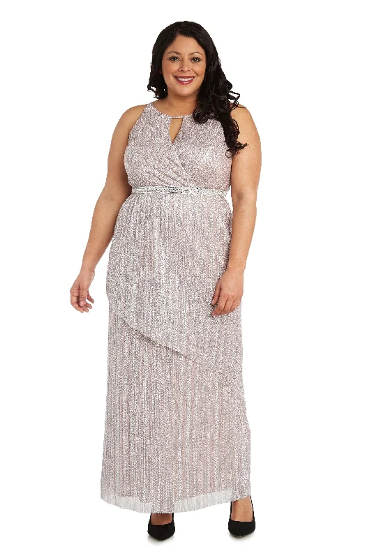 Elegant Style R&M Richards 7208W Long Formal Plus Size Dress Sale