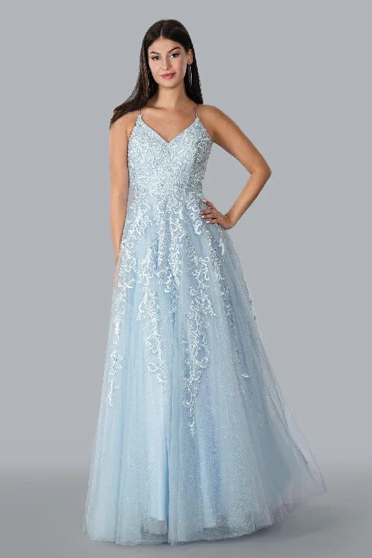 Timeless Elegance Redefined Stella Couture 23178 Long A-Line Formal Dress