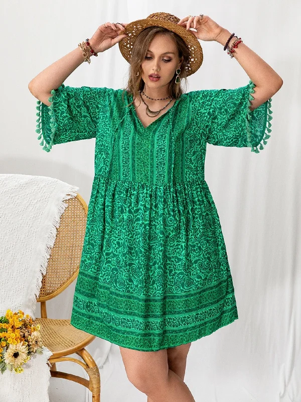 Daily Deals PLUS SIZE Peony Mini Dress | ONE LEFT!