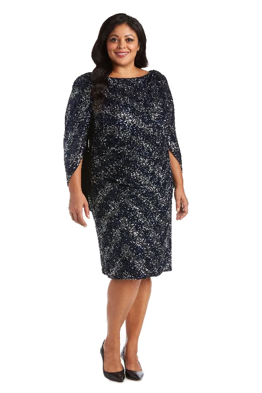 Casual Chic R&M Richards 7541W Short Formal Dress Sale