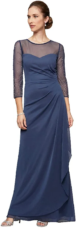 Retro Style Promotions Alex Evenings AE8232963 Long Mother of the Bride Dress