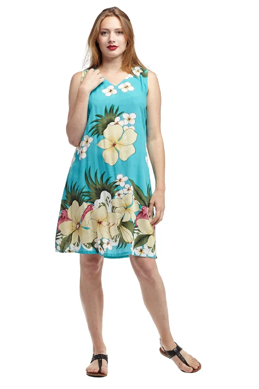 Flash Sale Fever La Cera V-Neck Floral Sleeveless Short Dress