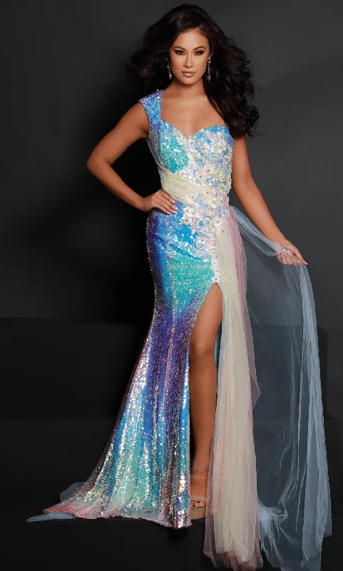 Polished Style Deals Johnathan Kayne 2650 - Sweetheart Sequin Evening Gown