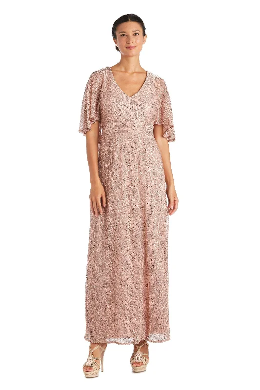 Budget-Friendly Fashion R&M Richards 5712 Long Formal Mother Of The Bride Dress Sale