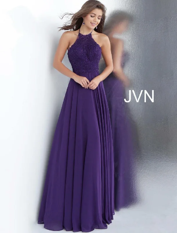 Street Style Discounts Jovani 64114 Prom Long Halter Formal Dress