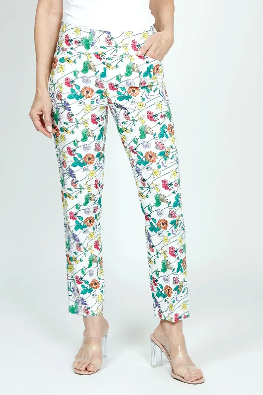 Shop Sale Items Holland Ave Bright Floral Ankle Pant