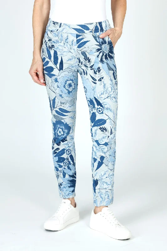 The Good Stuff Organic Rags Floral Leaves Print Pant