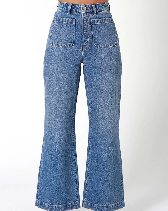 Elegant Fashion Offers Sailor Jean  Janet Recycled - Mid Vintage Blue