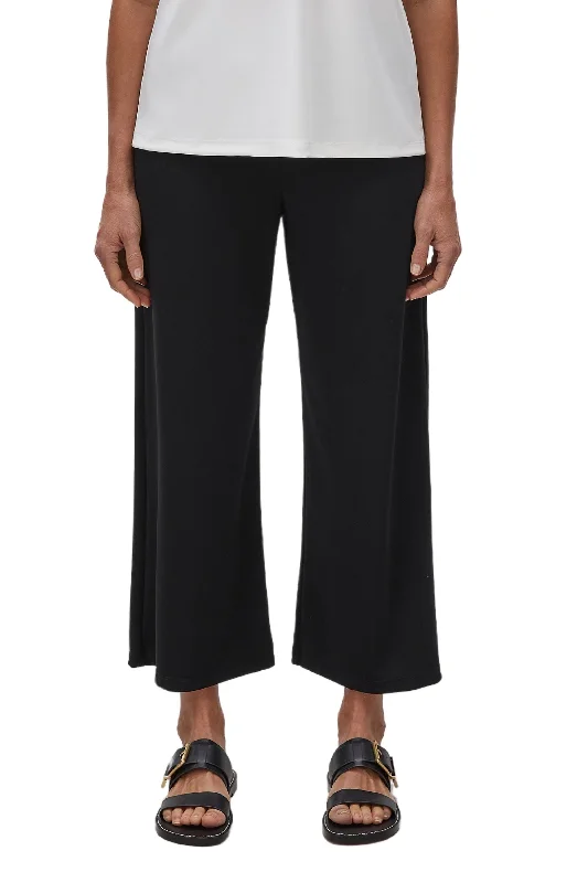 Comfortable Chic CROP PALAZZO PANT - F0071817