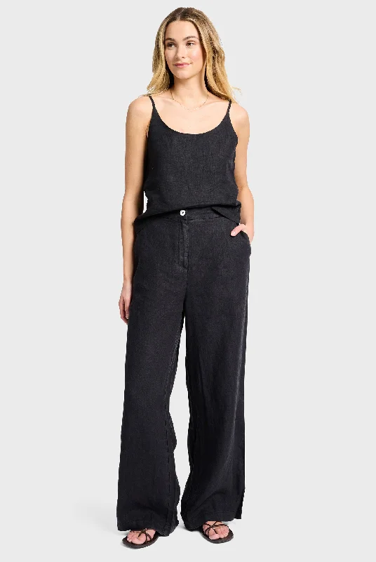 Ride The Style Wave Linen Relaxed Trouser