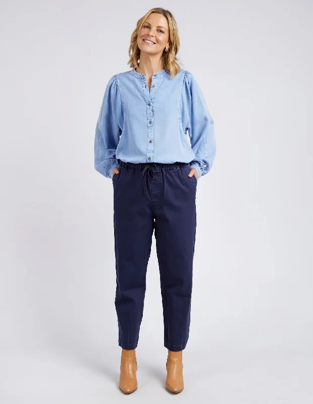 Affordable Luxury Fashion Elm Anni Pant Dark Sapphire