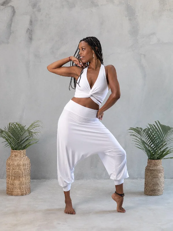 Summer Deals Empress Pant - White Quartz