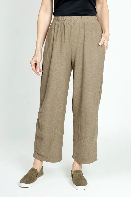 Unleash Your Trendy Side Organic Rags Pocket Tuck Crop Pant