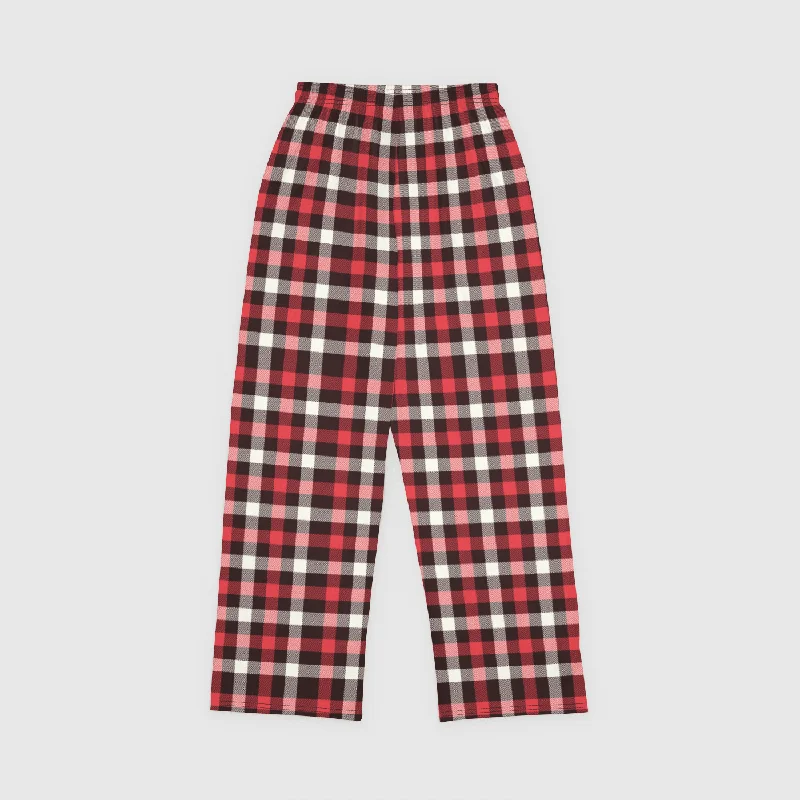 Additional Time-Limited Offers Red Plaid Lounge Bottoms