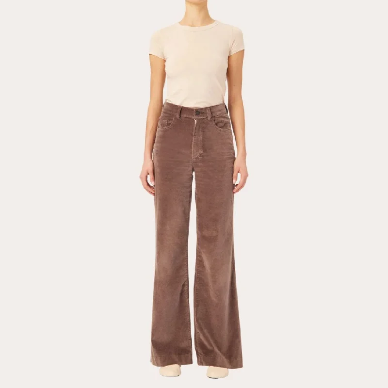 End-Of-Season Clearance Hepburn Wide Leg (Pearl Grey)