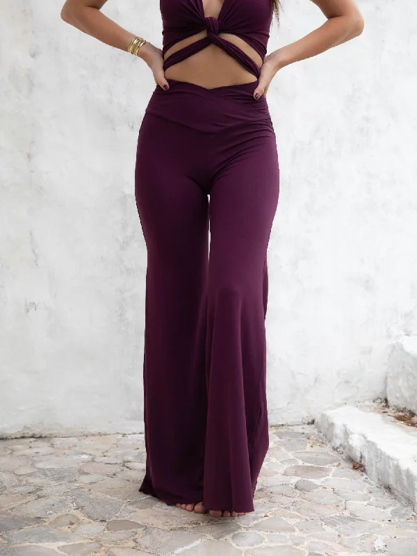 Premium Style Offers Freya Pant - Amethyst Purple