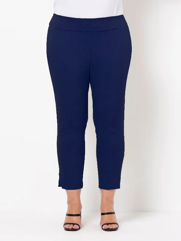 Budget Friendly Navy City Pant